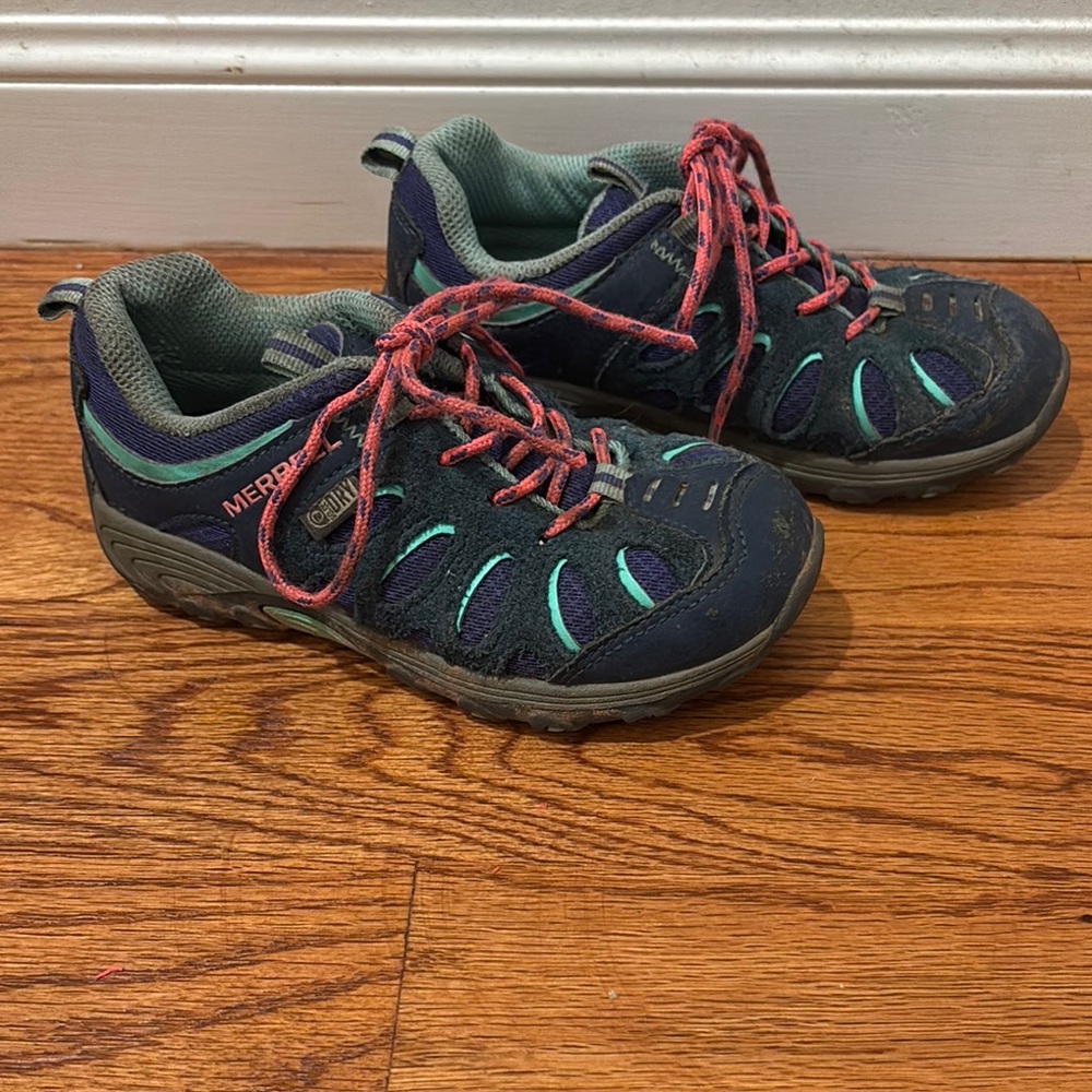 Merrell Kids' Blue and Pink Outdoor Shoes